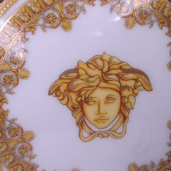 Versace I Love Baroque and Roll Porcelain Vase 9 1/2" tall Rare and Original - Picture 7 of 11